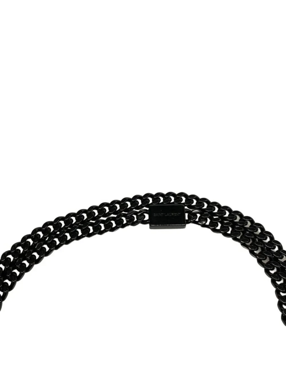 Saint Laurent Paris Shoulder Bag Kate Medium Black Brown Chain Leather
